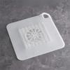 Silicone Anti-blocking Drain Cover Square Shape Shower Drain Plug  Household Sewer Pipe