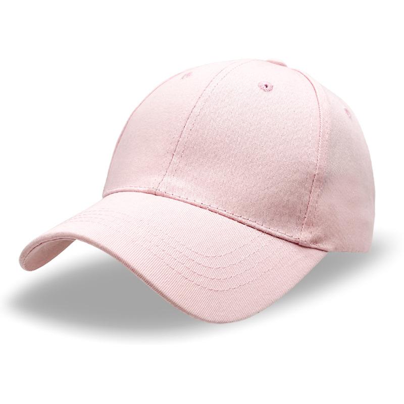 

Pure cotton hard top baseball cap solid color light board cap women s outdoor face small sunscreen sun hat men M（56-58cm）