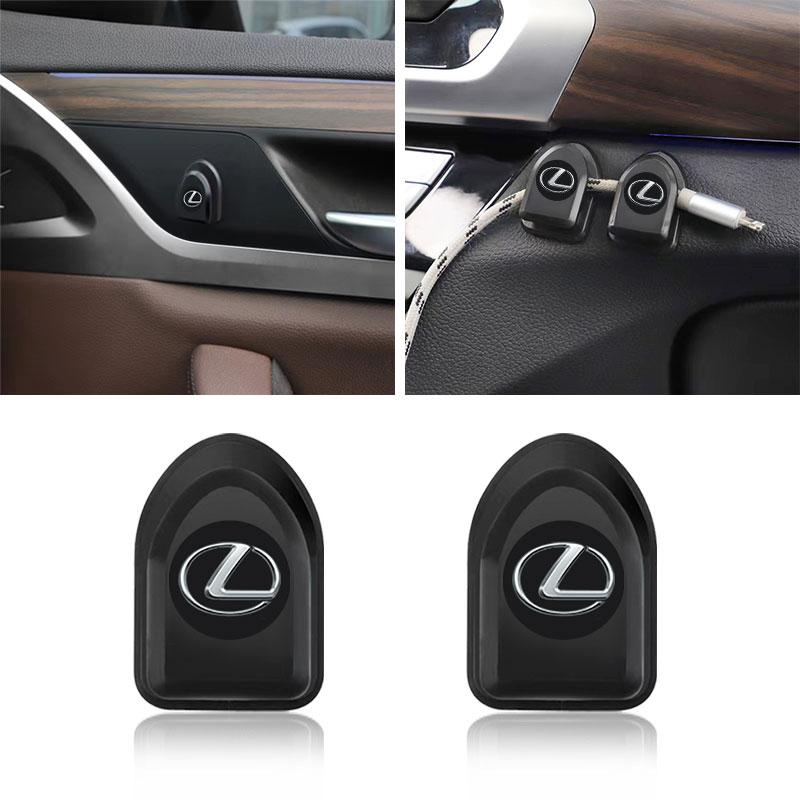 

Mini Car Hooks USB Cable Headphone Key Storage Hooks For Lexus RX330 IS250 Ct200h ES300h RX350 IS300h NX300h RX400h UX Styling 2pcs