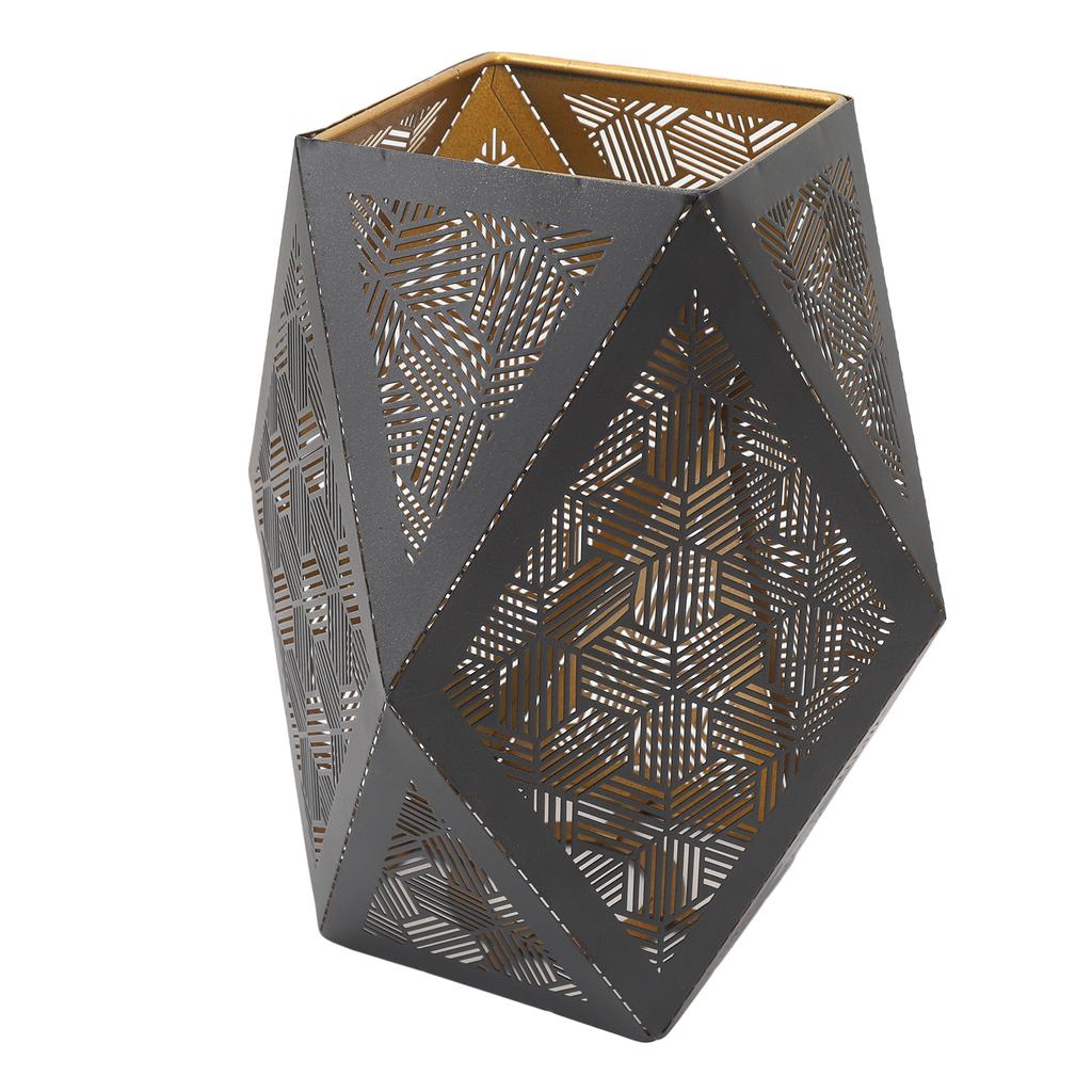 Metal Lampshade E27 E26 Polygonal Modern Hollow Lamp Shade for Table Lamp Pendant Floor Light
