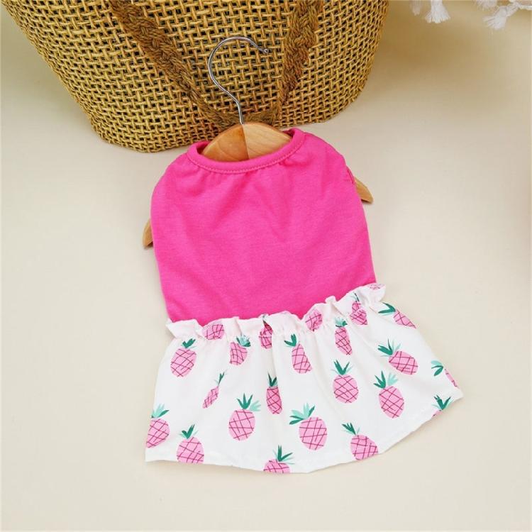 Delicate Pet Dress Dog Skirt Pet Dress Dog Sundresses Pineapple Dress Beach