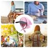 Personalized Color Matching Headscarf Caps for Women Men Outdoor Fashion Strap Sun Protection Hat Quick Drying Sun Visor Hat