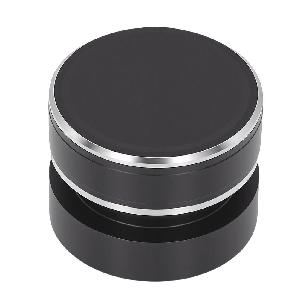 51mm Coffee Distributor Tamper Gravity Distribution Tool Coffee Leveler with 3 Slope Stainless Steel Base Black