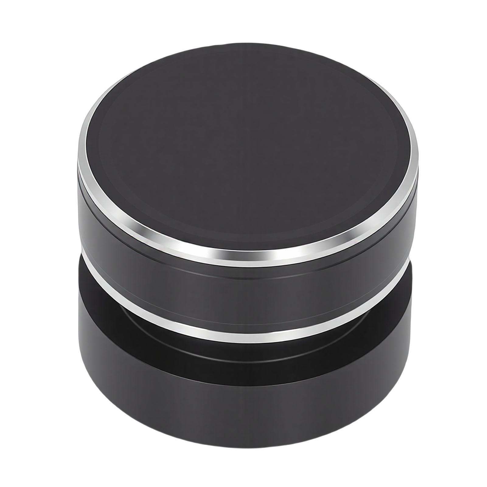 51mm Coffee Distributor Tamper Gravity Distribution Tool Coffee Leveler with 3 Slope Stainless Steel Base Black
