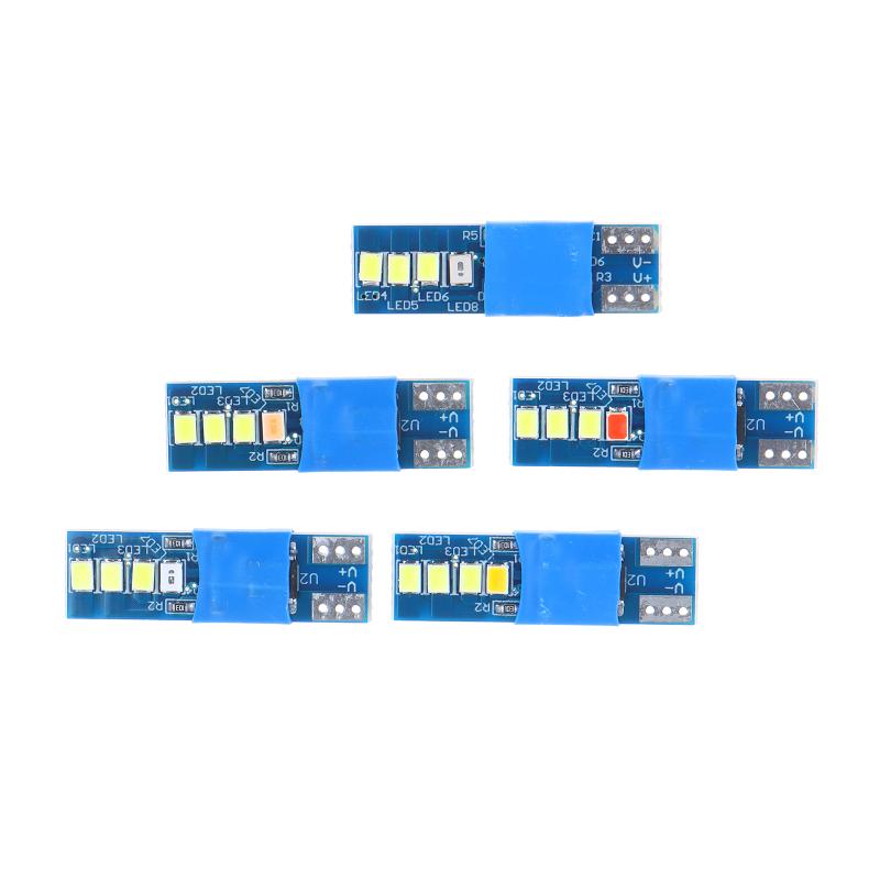 2Pcs Dynamic T10 Car Interior Reading Light Trunk Led Width Indicator Light Modified Light Double Tip Car Lighting T10 Bulbs