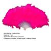 Vintage Feather Folding Fan Dance Stage Performance Hand Held Fan Portable Decoration Fan Wedding Costume Party Accessories