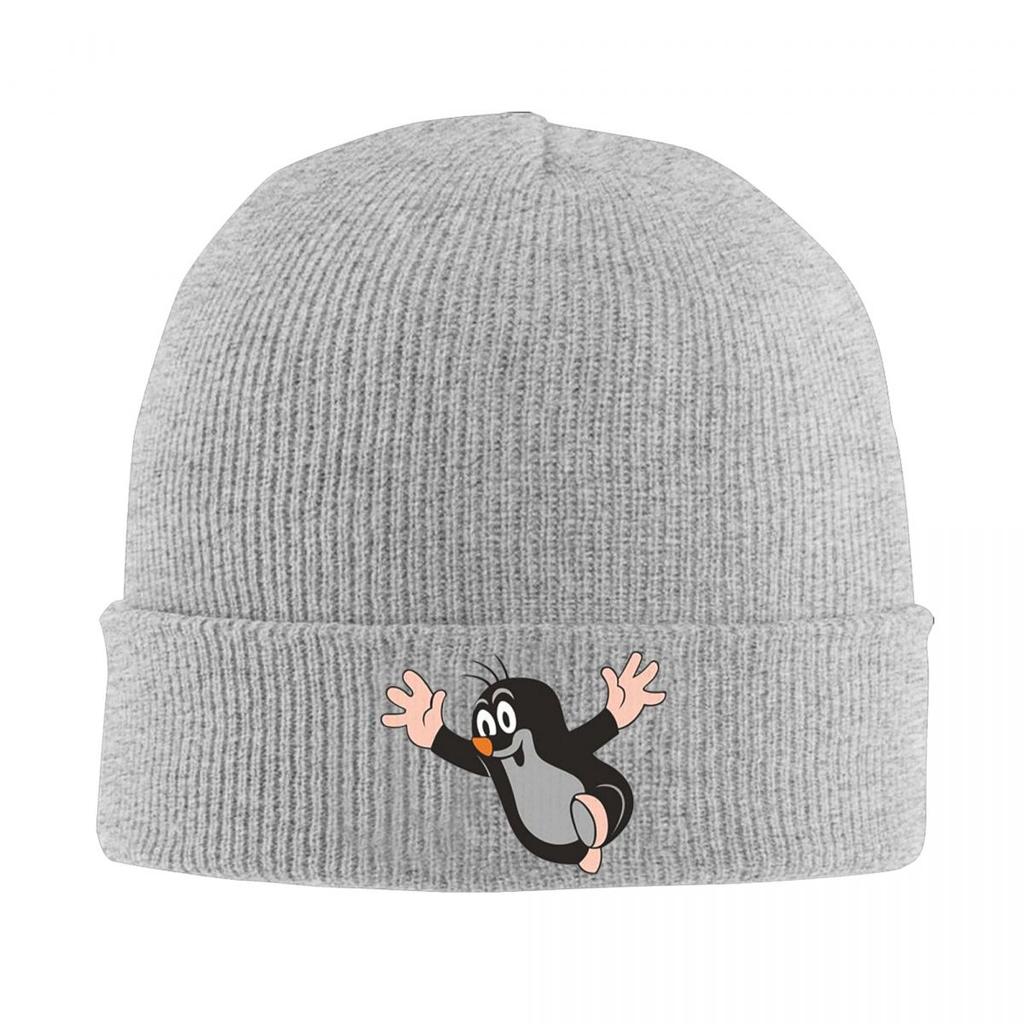 Krtek Veselý Krtek Teplá Pletená Čepice Zimní Pletená Čepice Čepice Beanie Hip Hop Čepice pro Unisex