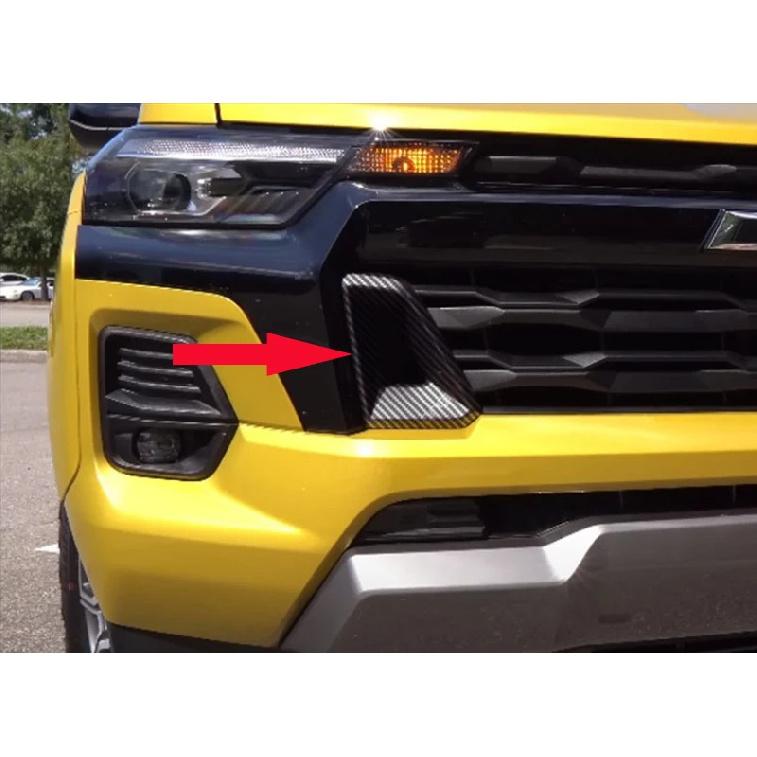 For Chevrolet Colorado 2024 2025 Car Accessories ABS Chrome Middle Grille Air Outlet Decoration Trim Molding Garnish