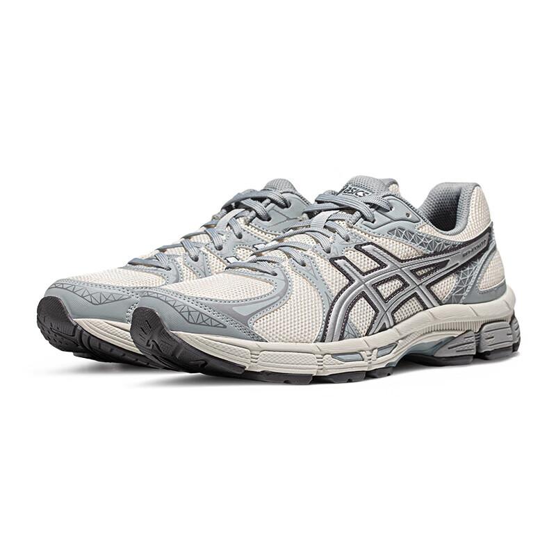 Asics Gel-Exalt 2 Comfortable Daily Fabric Low-Top Running Shoes Women Sneaker White Gray Silver 1012B868-101
