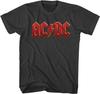 ACDC Red Band Name Logo Men's T Shirt Unisex T-Shirt