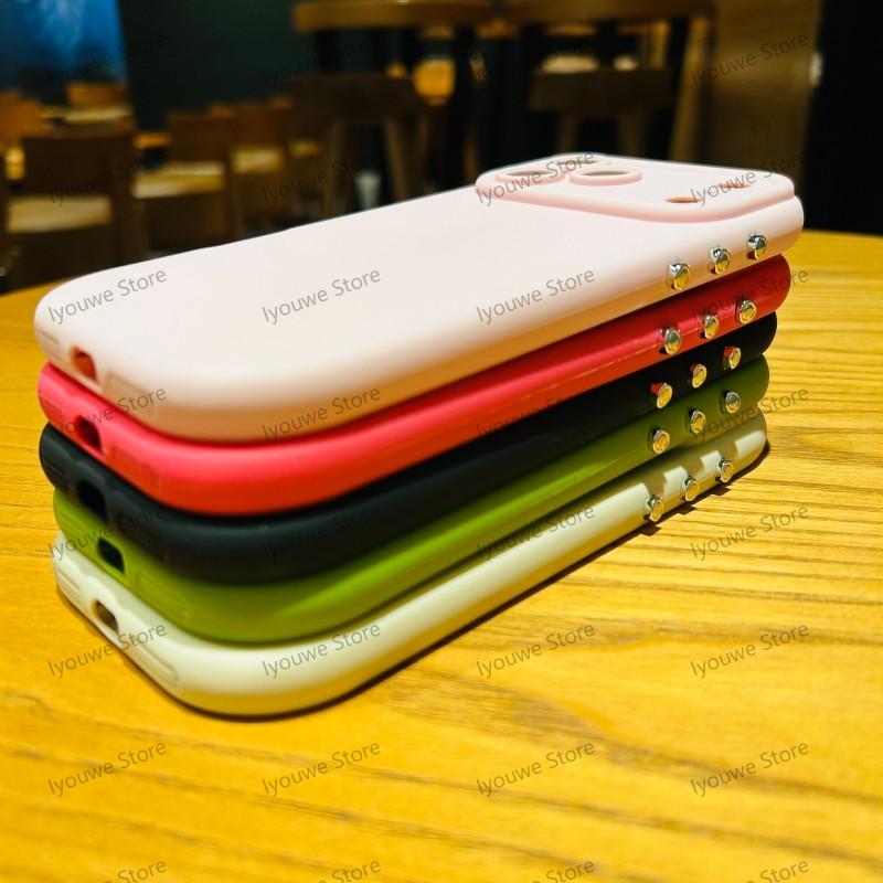 Camera Protection Candy Liquid Silicone Soft Case For For Iphone 17 Pro Max 11 12 13 14 Plus 1 16  XR XS X Thickened Bumper Cover