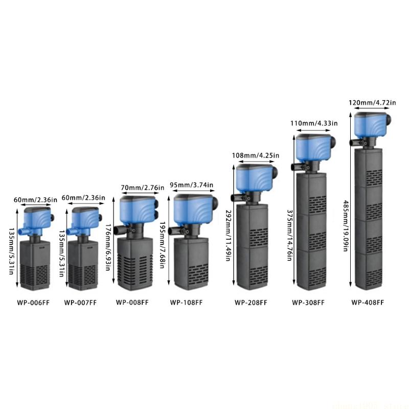 QX2E High Efficiency Aquariums Filter Pumps Quiet Energy Efficient Aquariumz Filter