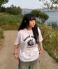 Mubeun Night Graphic Short Sleeve T-Shirt White
