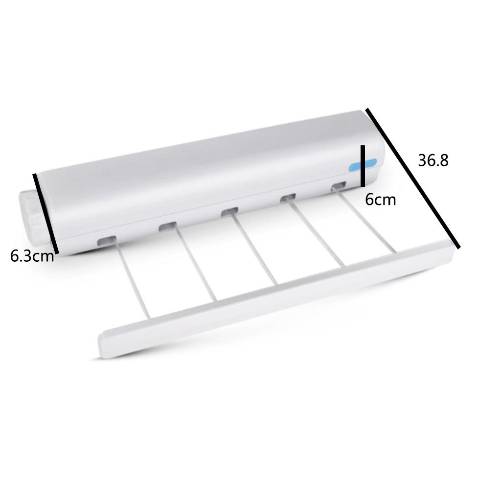 Automatic Clothesline Laundry Drying Rack Clothing Towel er Washing Line Rope Household Bathroom Clothes Dryer Accessory