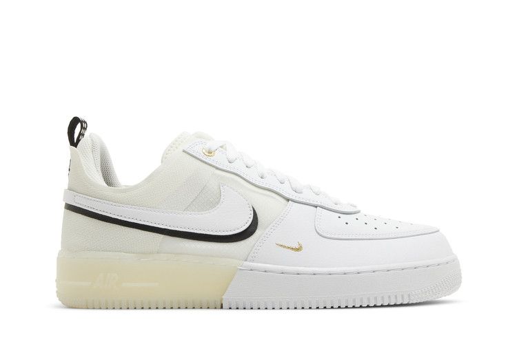 Men's Sneakers Nike Air Force 1 React 40th Anniversary Sail Gold (2022) White/Sail/Black/White