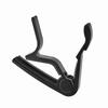 Portable Quick Change Tune Clamp Handheld Tuner Capo for Folk Guitar Black