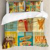 Retro Duvet Cover Set Disco Night Bedding Set for Boys Girls Cassette Tape Party Comforter Cover Soft Polyester Quilt Cover