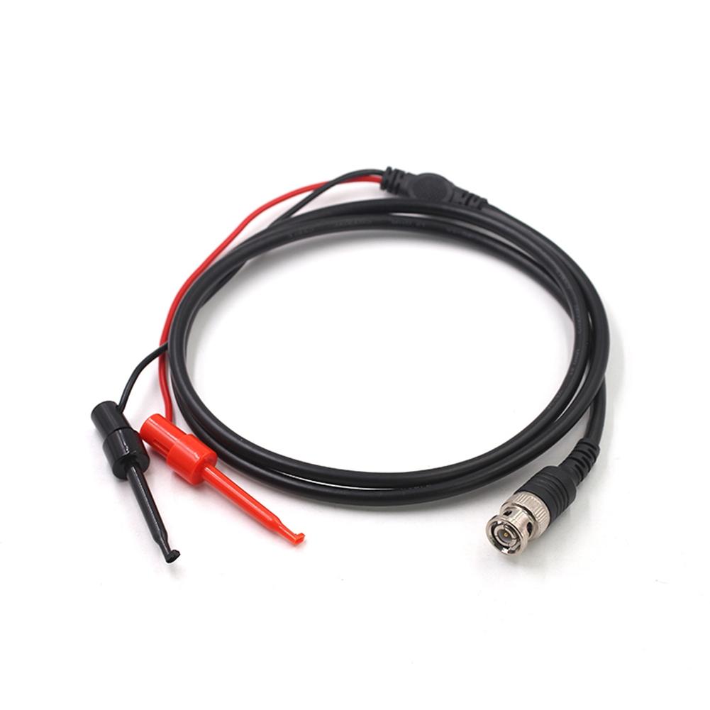 Test Hook Cable Signal Connection Probe Black BNC Male To Test Hook Cable Strong Clamping Force Black And Red Color