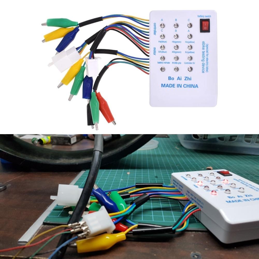 With Indicator Motor Controller Tester Portable Design E-Bike Motor Tester  For Scooter