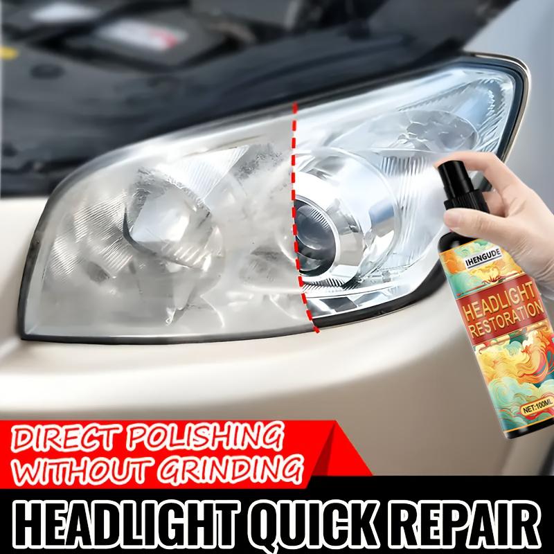 1 Piece Universal Headlight Lens Repair Kit, Car Headlight Oxidation Remover, Innovative Polishing Kit, Clear Headlights, Non-Scratch Quick Repair So