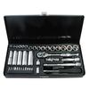 E-Value 40-Piece Socket Wrench Set, 6.35mm and 9.5mm Drives, ESR-2340M