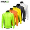 Wosawe Men's Reflective Cycling Windproof Waterproof Breathable Sports Long Sleeve Cycling Windbreaker Jacket