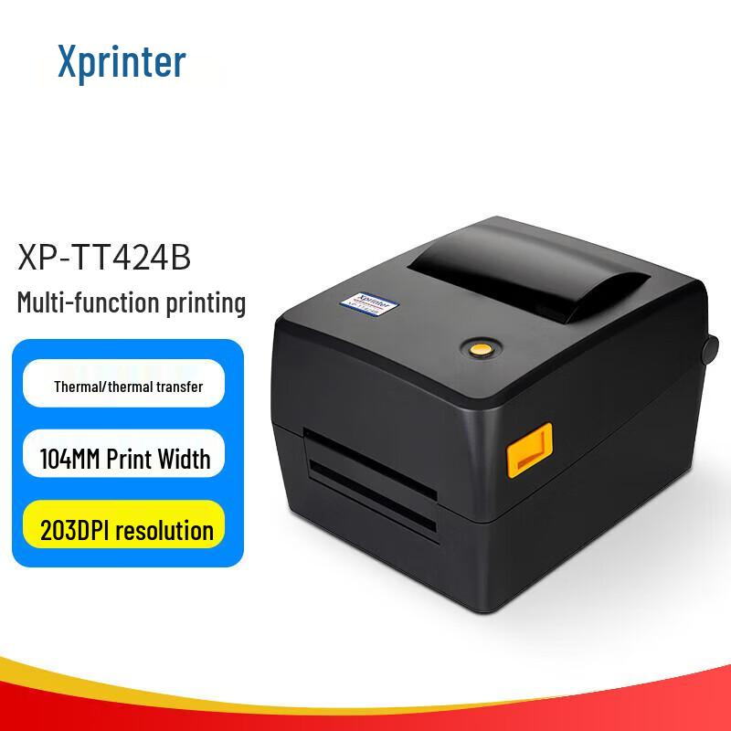 Xprinter TT424B Thermal Transfer Label Printer