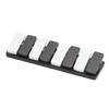 Piano Key Haptic Clicker Toy Zinc Alloy Adult   Portable ADHD Slider Anxiety Stress Relief Toy