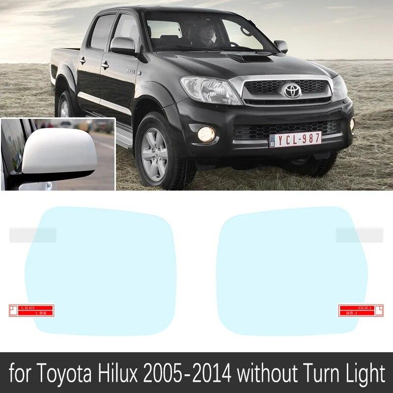 Full Cover Anti Fog Rainproof Film for Toyota Hilux 2005~2014 AN10 AN20 AN30 SR5 VIGO Revo Rearview Mirror Protective Film 2013