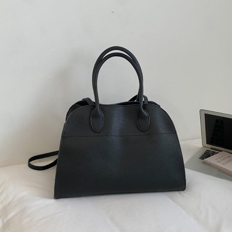 Borsa a Tote di Lusso in Vera Pelle per Donna, Borsa Sottobraccio in Pelle di Vacchetta a Grana Piena, Morbida e Inodore, Grande Capacità, Borsa a Spalla