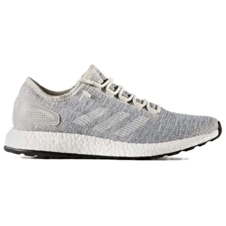 Adidas Pureboost Slip Resistant Abrasion Resistant Low top Running Shoes Women's Light Gray S81996
