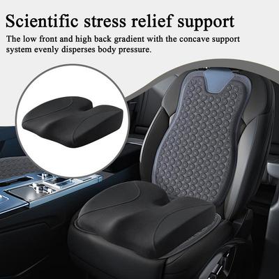 Memory Foam Seat Cushion Comfort Ergonomic Butt Pillow In-car Supplies Automotive Accessory For Bleachers Dining Offices Gaming