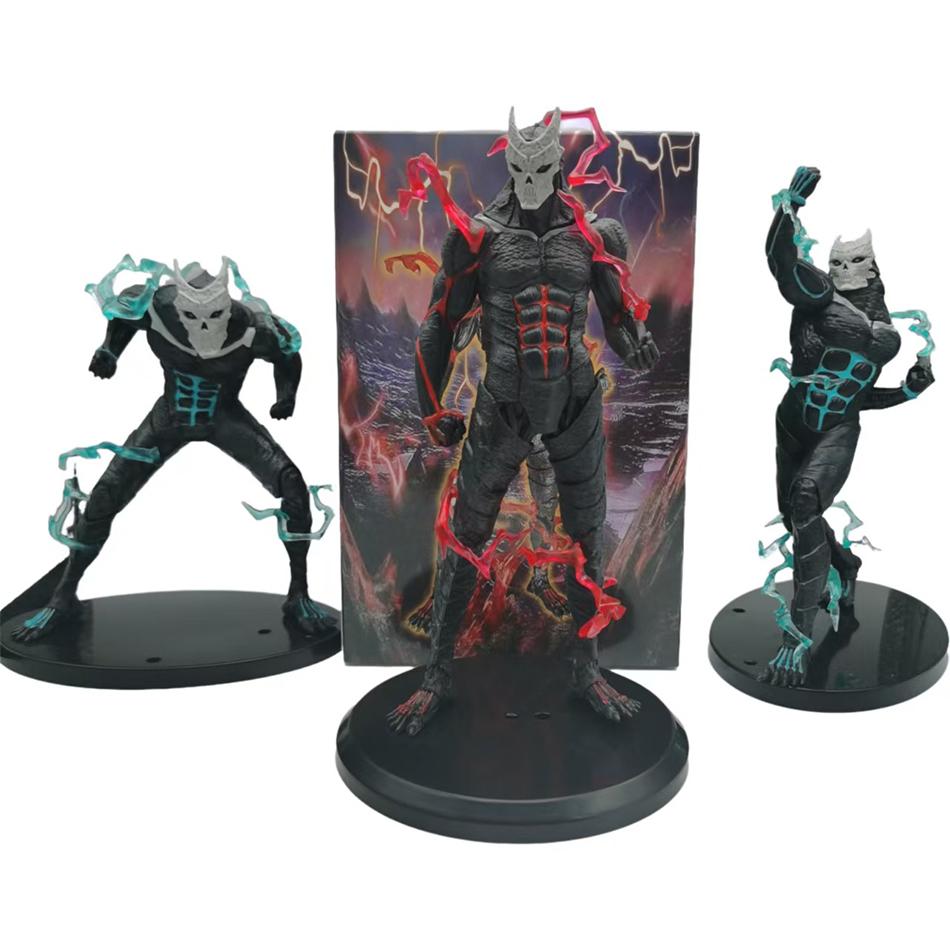 RED New Monster 8 Figure 21cm Kaiju Number Eight Figure Kafka Hibino Stands Monster Form No. 8 Anime Decoration Model Ornaments