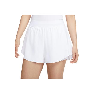 Court Advantage Ace Dri-FIT Pohodlné Módní Jednoduché Univerzální Jednobarevné Tenisové Kalhoty Dámské spodní díly Bílá FZ6724-100