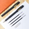 10pcs Gel Pen Refill ST Tip Quick-dry Gel Pen Signature Pen Ballpoint Pen 0.7mm Black/Blue/Red Refill School Study Stationery