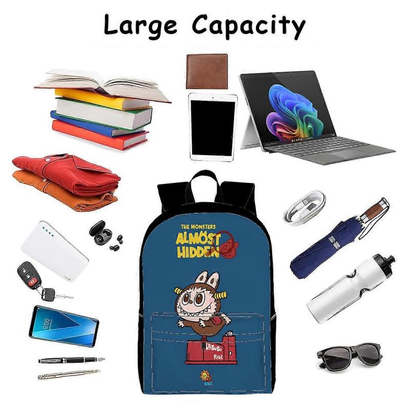 Backpack, with Multiple Organizational Compartments, Fits 15.6 Inch Notebook, for Travel, Teen, Business Work P1796