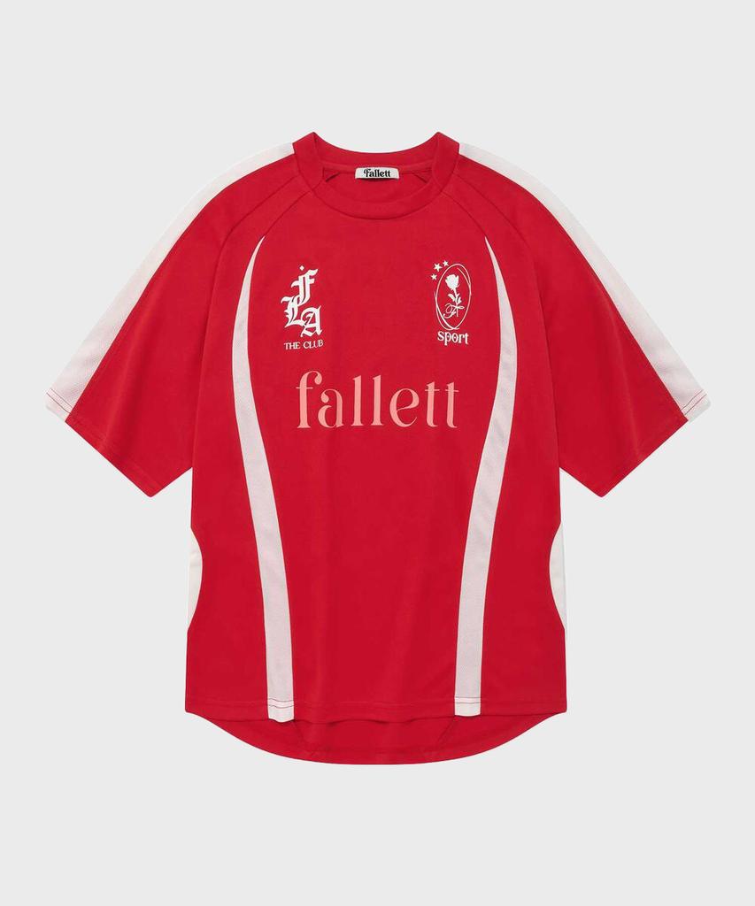 FALLETT Sports Club Football Jersey Red