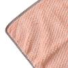 Kitchen Cleaning Dish Cloth with Hanging Loop Coral Fleece Absorbent Soft Hand Towel for Household Kitchen Bathroom