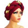 African Headtie African Autogele Cap Women Turban Muslim Female Head Wraps