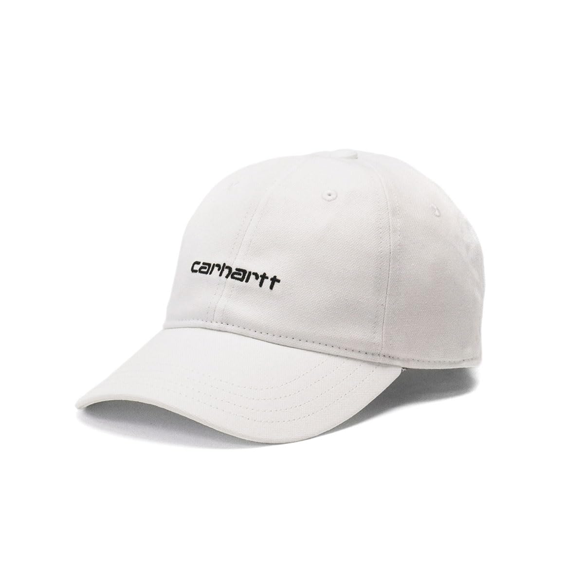 Кепка Carhartt WIP CANVAS SCRIPT CAP I028876 Белый x Черный Один размер