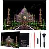 Scratch Art Paper for Adults Scratch Art Painting Paper DIY Night View Scratchboard Gift for Friends Family