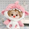 [Queen-b] Plush Shark Clothes 20cm Doll Stuffed Animal Dress Up Kigurumi Oshikatsu Oshi Oshi Plush Clothes Costume Cute Otaku Otaku (Pink)