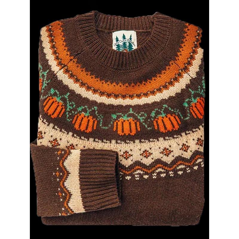 

Winter Men s Round Neck Sweatshirt 3D Printed Sweater Top XXXXL коричневый