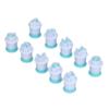 10PCS 0-9 Number Number Cake Mold Food Grade Plastic Fondant Cutter Cookie Stamp  Birthday Party