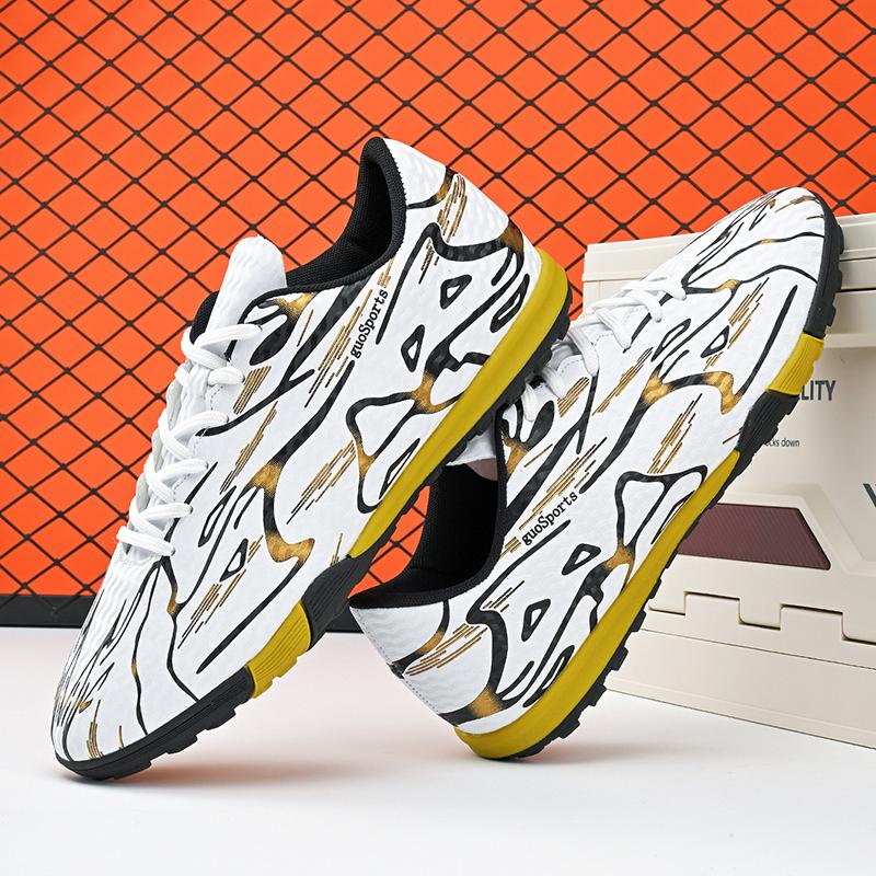 Nowe Męskie Buty Piłkarskie Wysokie Niepoślizgowe Trampki Futsalowe Wysokiej Jakości Lanki Buty Piłkarskie na Trawę Halowe Gorący Produkt FG/TF