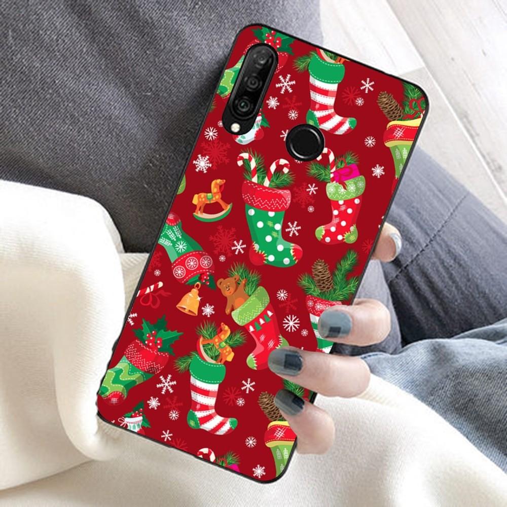 Merry Chrismas Phone Case For Huawei Honor 10 Lite 9 20 7A Pro 9X Pro 30 Pro 50 Pro 60 Pro 70 Pro Plus