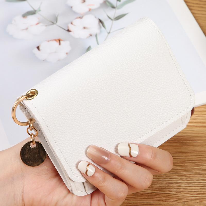 Ladies Wallet Compact Coin Purse Multifunctional Wallet Soft Korean Wallet For Daily Use Pocket Travel