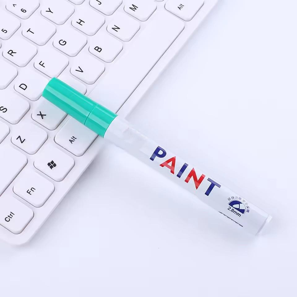 Mobidea Waterproof Car Tire/Wheel Permanent Paint Marker - Multi-Color Oily Pen for Rubber Tyre Tread & Auto Rim Marking