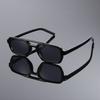 Trend small square sunglasses UV protection trendy driving sunshade versatile simple casual high-end sunglasses women