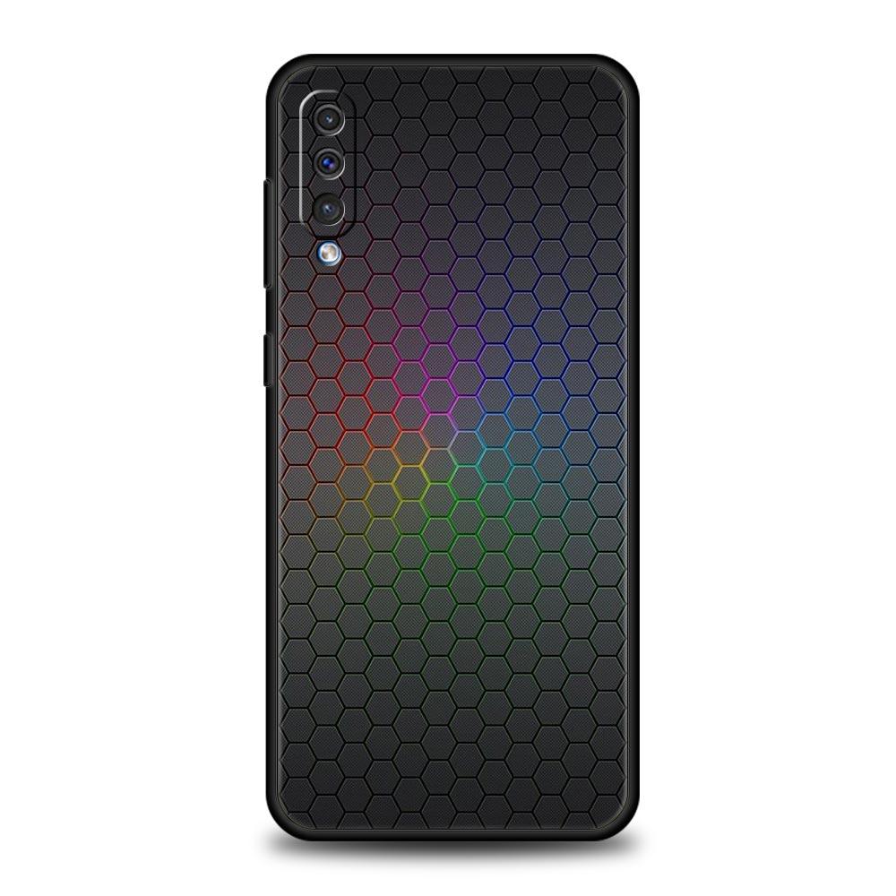 Carbon Fiber Phone Case For Samsung A52 A12 A32 4G A22 5G A30 A50 A10 A20e A52s A72 A70 A04 A02 A02s A04s A10s A20 A40 A42 Cover